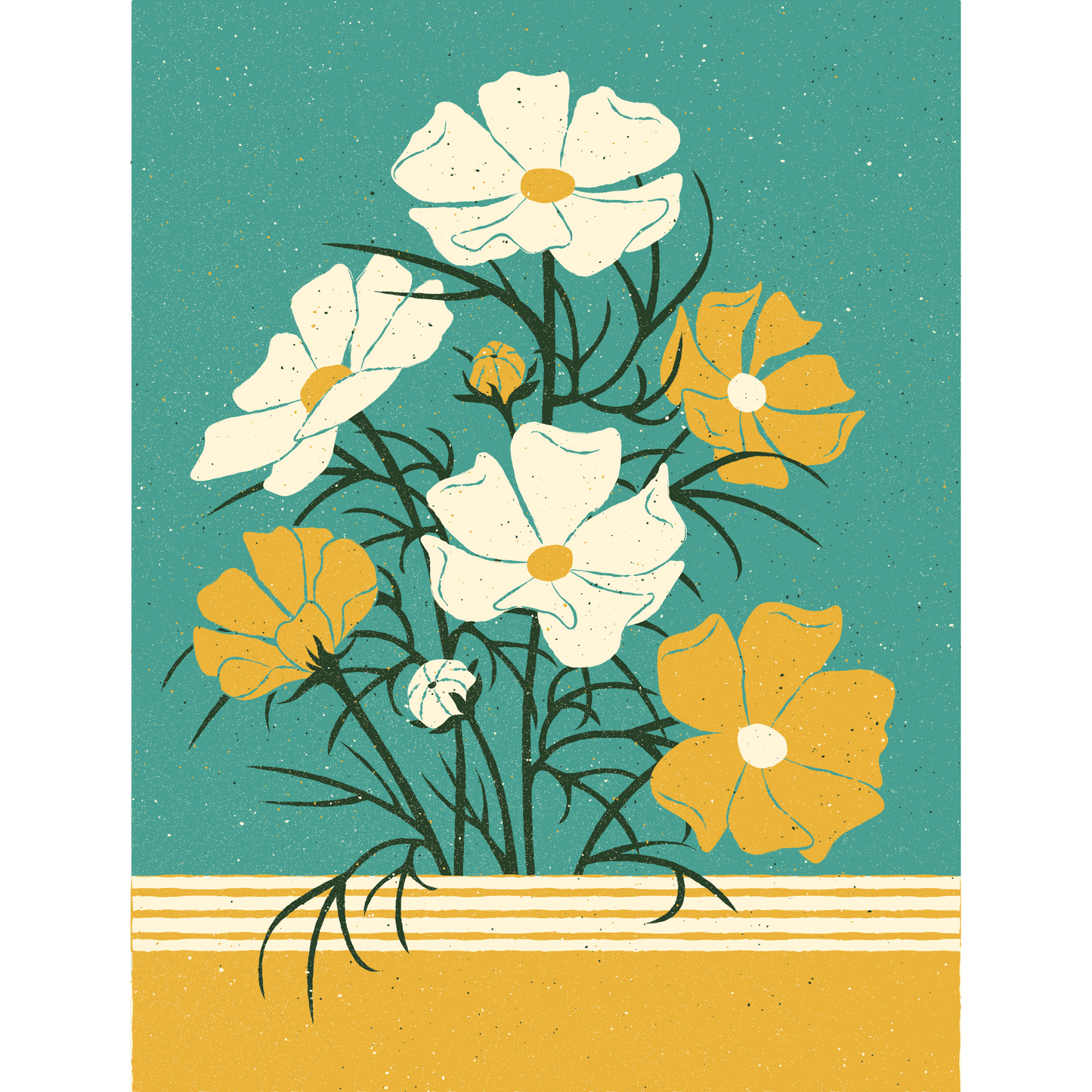 «Spring Flowers B»