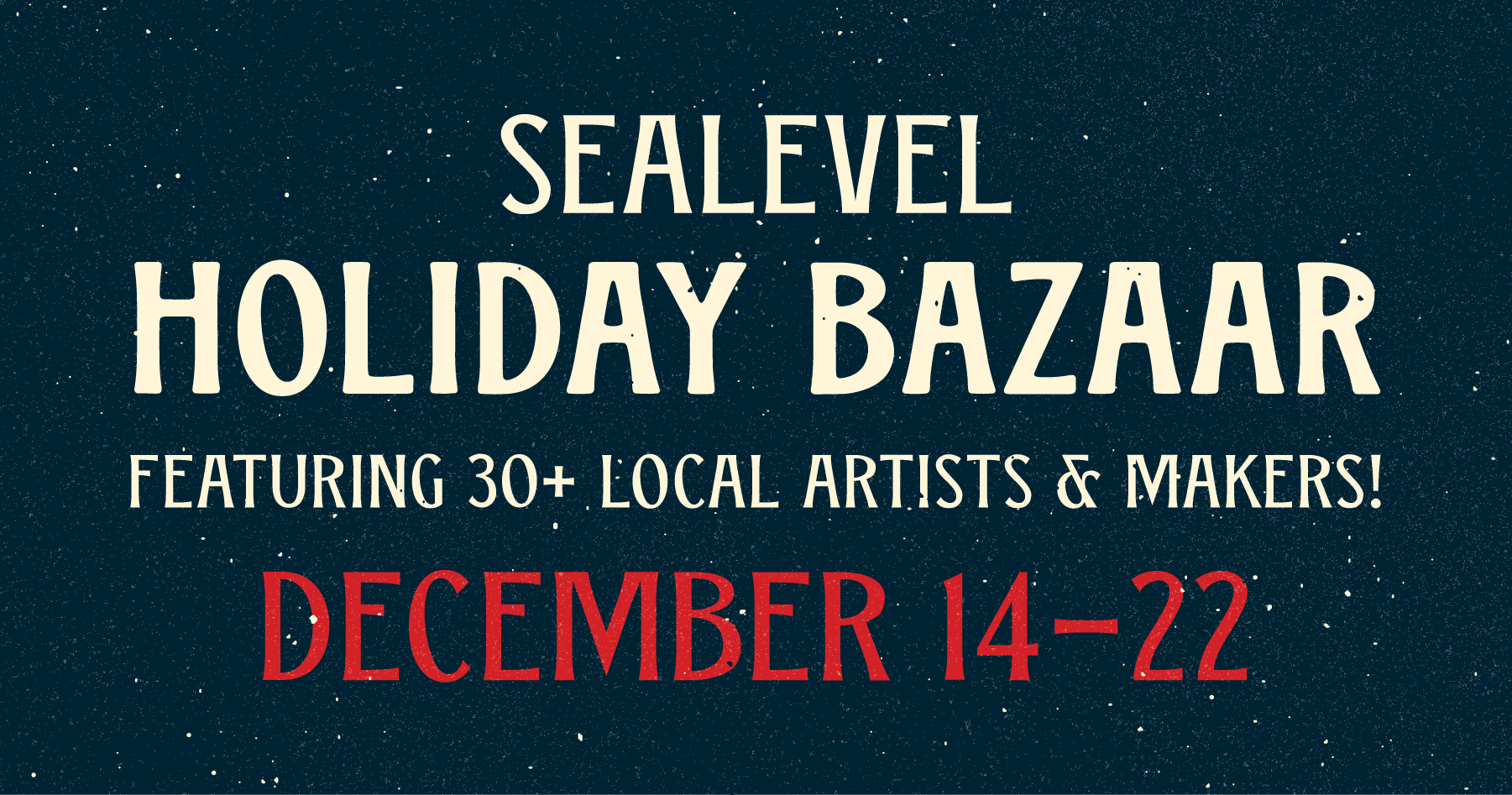 Holiday Bazaar 2024 Sealevel