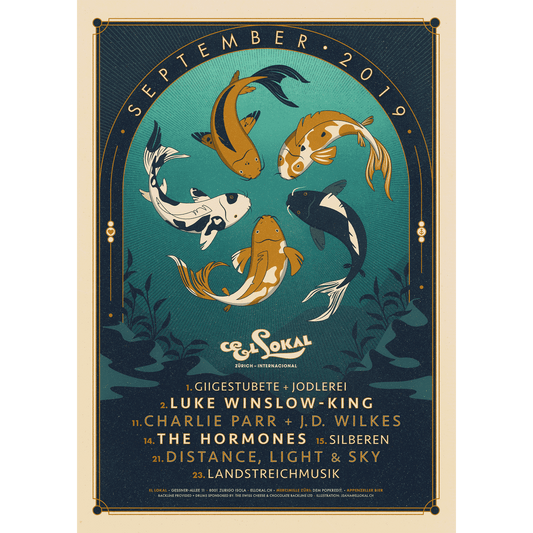 «Lucky Fish» Show Poster