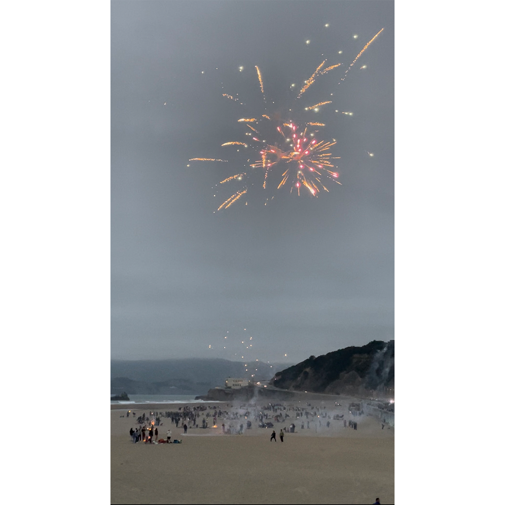 Fourth of July at Ocean Beach