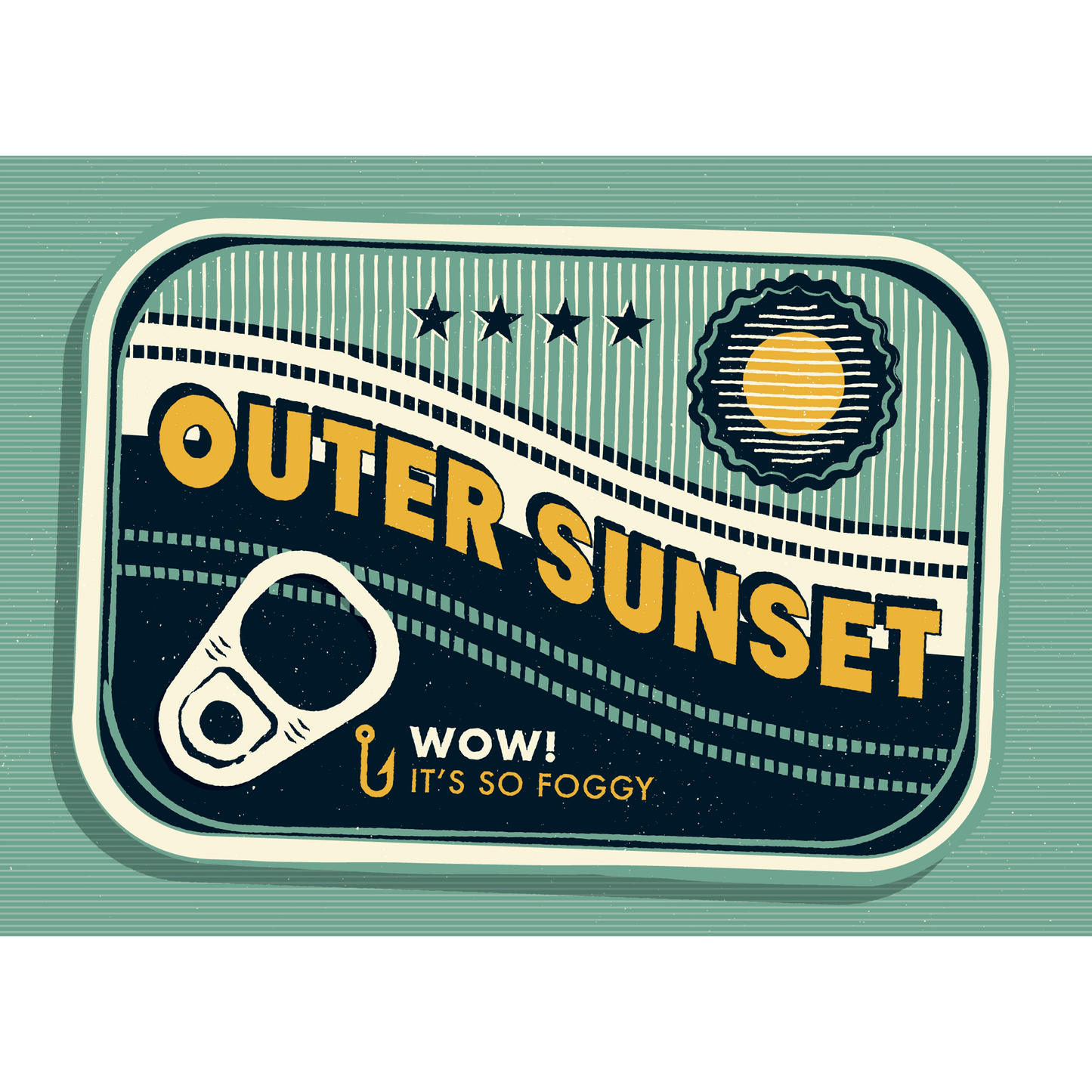 Outer Sunset Postcard Set