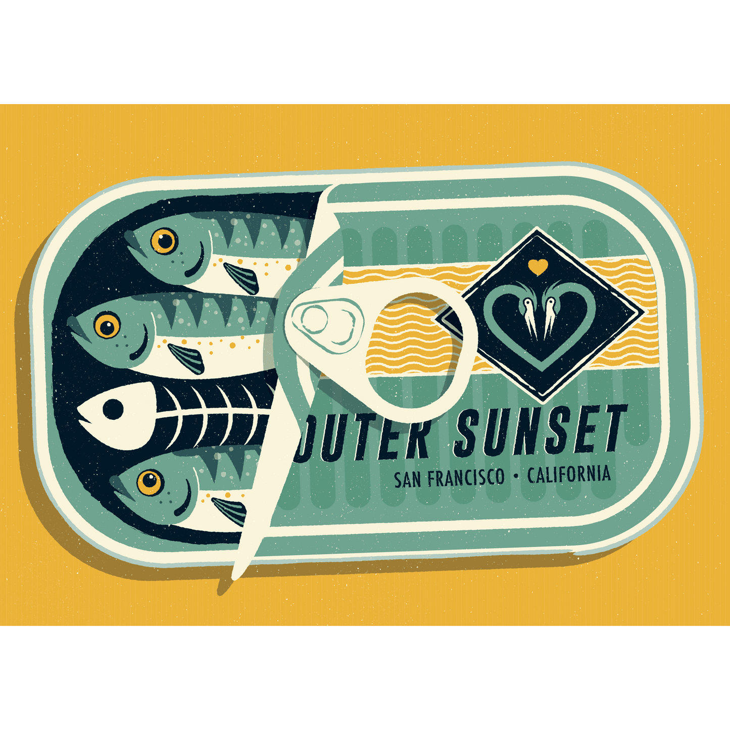 Outer Sunset Postcard Set